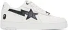 Bape White Sta #2 Sneakers In Black