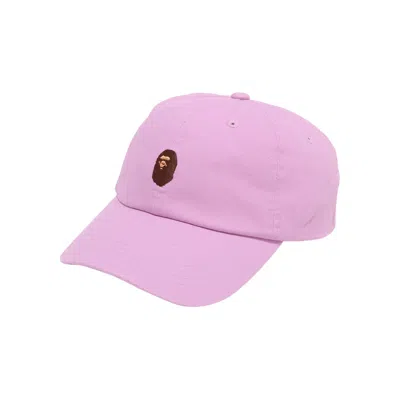Pre-owned Bape One Point Panel Cap 'pink' | Men's Size Onesize