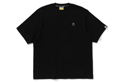 Pre-owned Bape One Point Relaxed Fit Tee Black