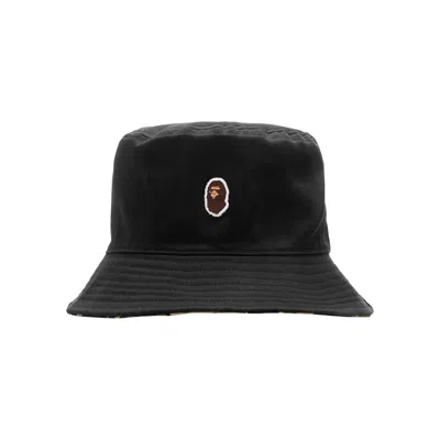 Pre-owned Bape One Point Reversible Hat 'black'