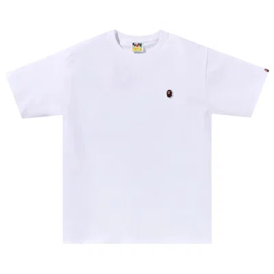 Pre-owned Bape One Point Tee 'white' | Men's Size S