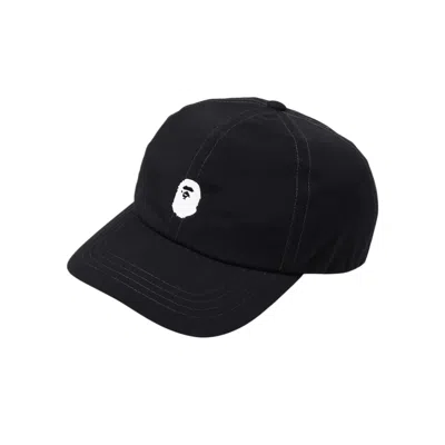 Pre-owned Bape One Pont Panel Cap 'black'