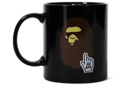 Pre-owned Bape Online Mug In Black