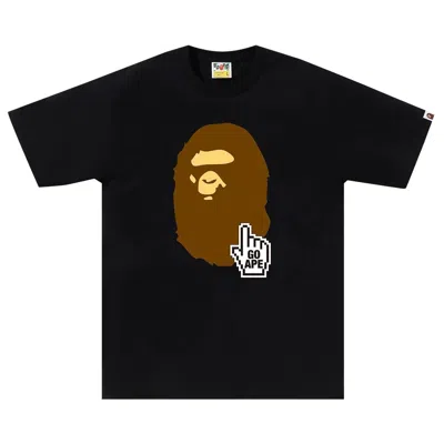 Pre-owned Bape Online Tee (online Exclusive) 'black'