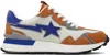 Bape Orange & Blue Road Sta Express Sneakers In Orz Orange