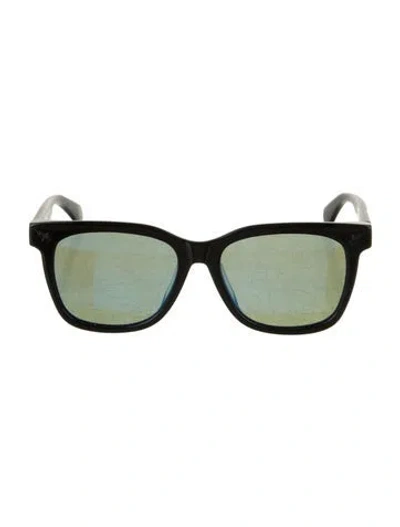 Pre-owned Bape Parka S04 Wayfarer Sunglasses In Black