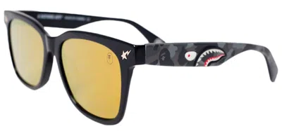 Pre-owned Bape Parkas0 Sunglasses In Black