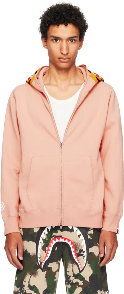 Bape Pink Tiger Full Zip Hoodie