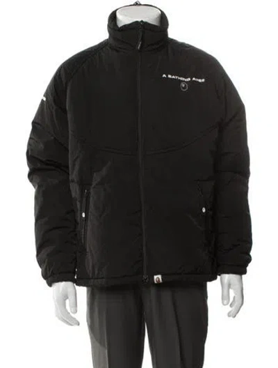 Pre-owned Bape Polartec Jacket In Black