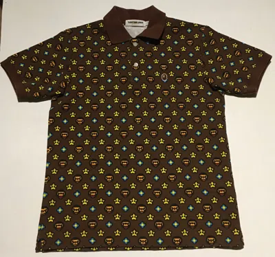 Pre-owned Bape Polo Shirt In Brown