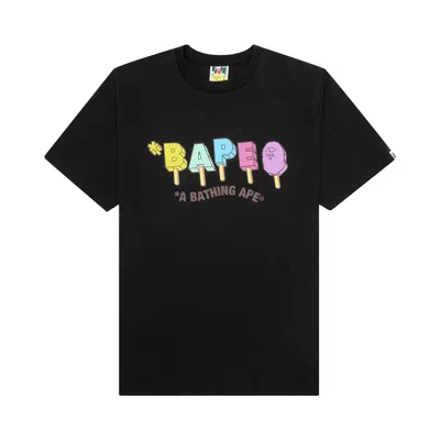 Pre-owned Bape Popsicle Tee 'black'