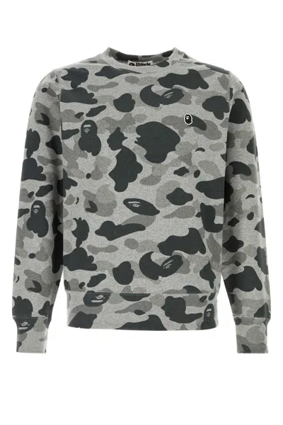 Bape Printed Cotton Sweatshirt For Men