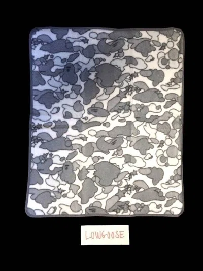 Pre-owned Bape Psyche Camo Mini Blanket Kaws Snow Sta