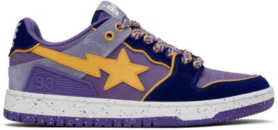 Bape Purple  Sk8 Sta #4 Sneakers