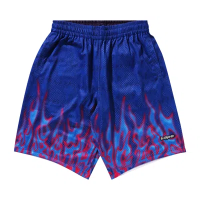 Pre-owned Bape Reversible Basketball Shorts 'purple' | Men's Size Xl