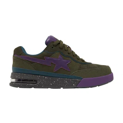 Pre-owned Bape Roadsta #2 'skunk' In Green