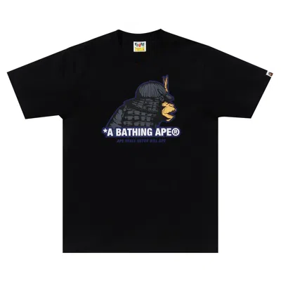 Pre-owned Bape Samurai Tee 'black'