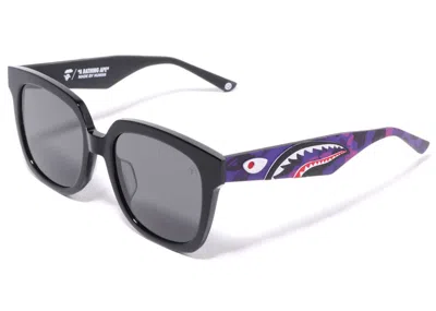 Pre-owned Bape Shark 13 Sunglasses In Purple