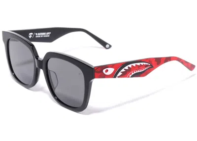 Pre-owned Bape Shark 13 Sunglasses In Red