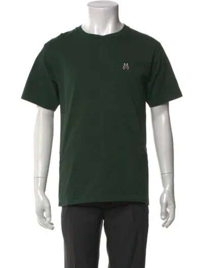 Pre-owned Bape Shark Head Graphic Print T-shirt In Green