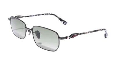 Pre-owned Bape Shark Iii Sunglasses In Charcoal In Gray