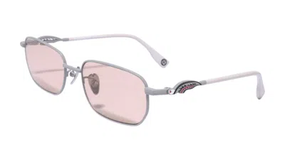 Pre-owned Bape Shark Iii Sunglasses In Gray