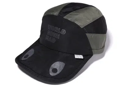 Pre-owned Bape Shark Jet Cap In Black Grey