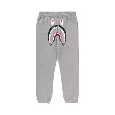 Pre-owned Bape Shark Regular Fit Sweatpants 'grey' | Men's Size S