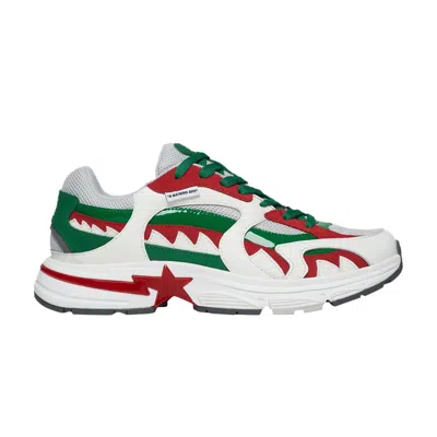 Pre-owned Bape Shark Sta M1 'country Pack - Italy' In Green