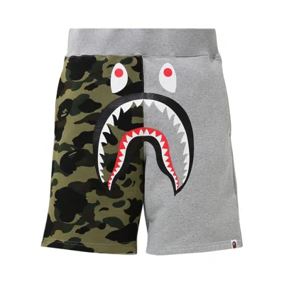 Pre-owned Bape Shark Sweat Shorts 'gray' | Grey | Men's Size Xl