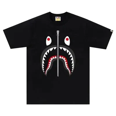Pre-owned Bape Shark Tee 'black'