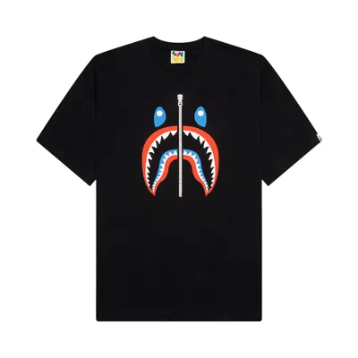 Pre-owned Bape Shark Tee Indonesia 'black' | Men's Size L