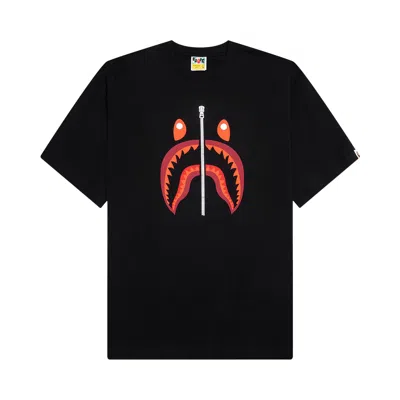 Pre-owned Bape Shark Tee Korea 'black' | Men's Size L