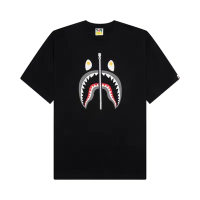 Pre-owned Bape Shark Tee Malaysia 'black' | Men's Size S