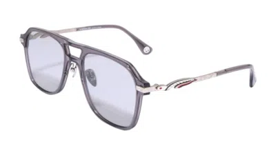 Pre-owned Bape Shark Vi Sunglasses In Gray