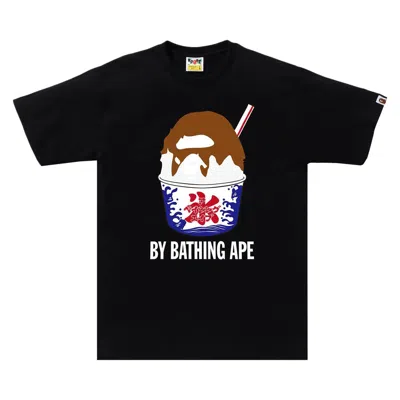 Pre-owned Bape Shave Ice By Bathing Ape Tee 'black'
