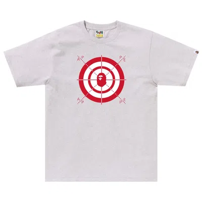 Pre-owned Bape Shooting Gallery Tee 'grey'