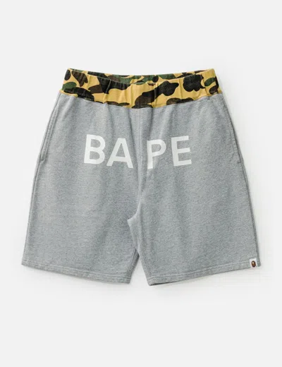 Bape Short In Gray