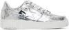 Bape Silver  Sta #5 Sneakers In Silver