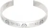 Bape Silver Shark Bangle Bracelet In Svr-silver