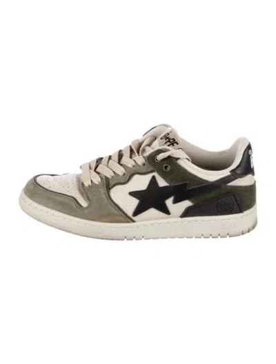 Pre-owned Bape Sk8 Sneakers In Blue/green