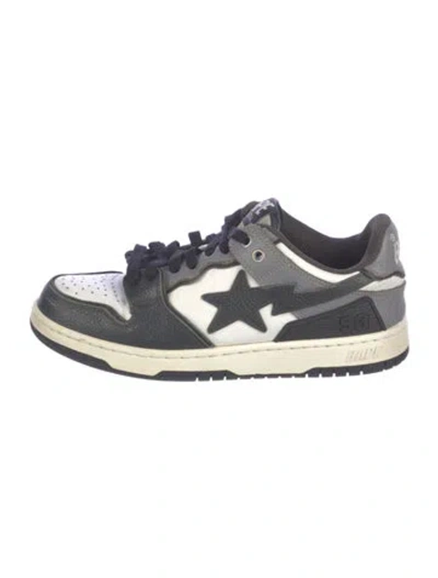 Pre-owned Bape Sk8 Sneakers In White