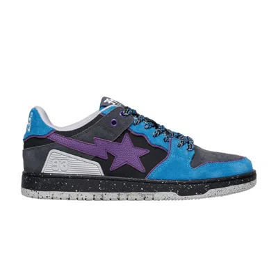 Pre-owned Bape Sk8 Sta #1 M2 'blue' | Men's Size 12