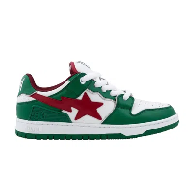 Pre-owned Bape Sk8 Sta #1 M2 'green' | Men's Size 8