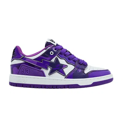 Pre-owned Bape Sk8 Sta #1 M2 'purple'