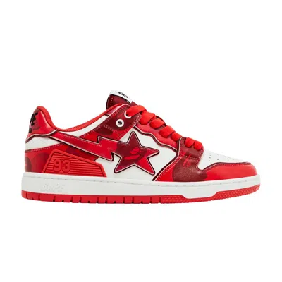 Pre-owned Bape Sk8 Sta #1 M2 'red'