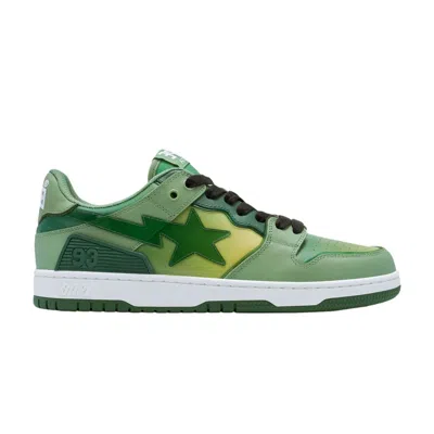 Pre-owned Bape Sk8 Sta #5 'green Gradient'