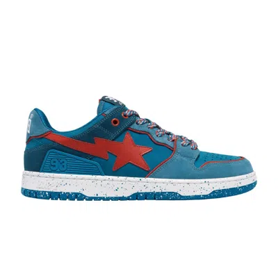Pre-owned Bape Sk8 Sta #7 M2 'outdoor Pack - Blue Red'
