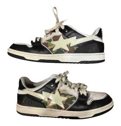 Pre-owned Bape Sk8 Sta Camo Shoes