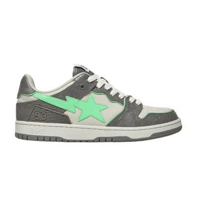Pre-owned Bape Sk8 Sta 'grey Green'